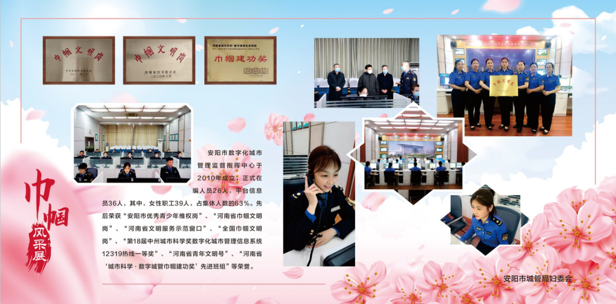 安阳城市管理局举办庆祝“三八”国际劳动妇女节巾帼风采展‘bat365官网登录’(图6)