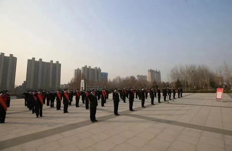 你好，警察节丨安阳市公安局举行警旗升旗仪式庆祝2023年中国人民警察节