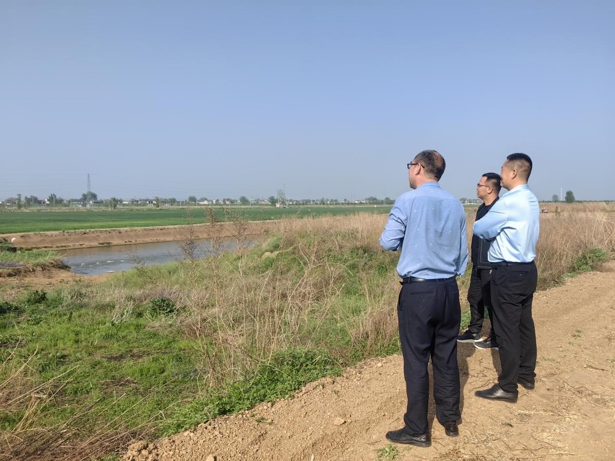 安阳县联合对河道整治、水利工程开展汛前检查
