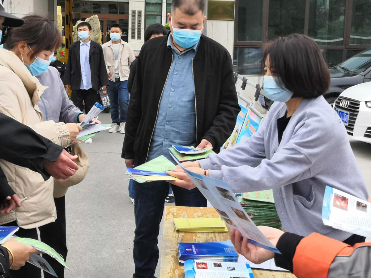 安阳县应急管理局扎实开展  “5·12”全国防灾减灾日系列宣传活动