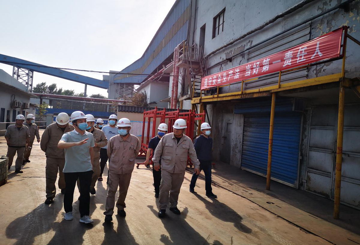 殷都区应急管理局  到安钢集团参观学习党建和安全管理工作