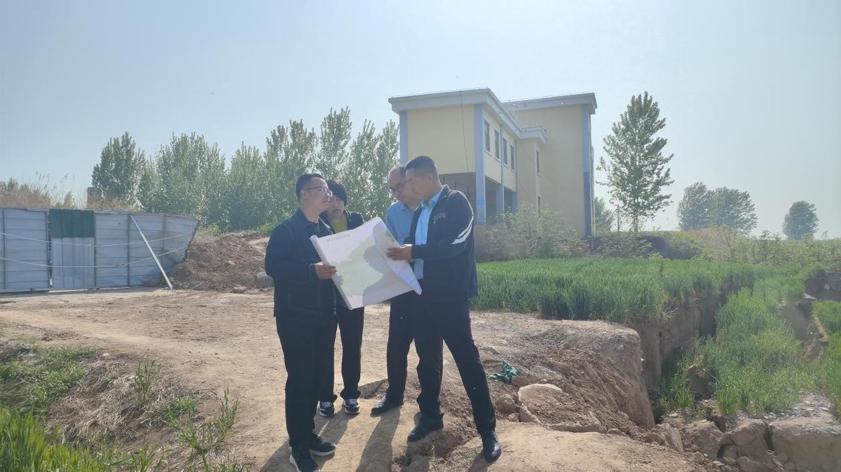 安阳县联合对河道整治、水利工程开展汛前检查