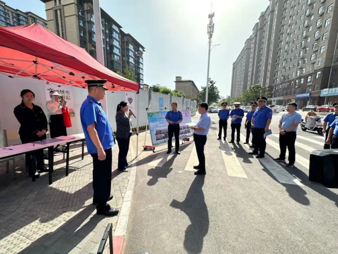 安阳城市管理局组织开展“五项工作”示范观摩