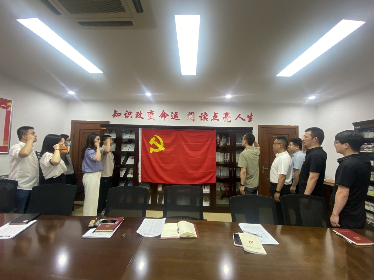 安阳市国动办组织开展庆“七一”“传承红色基因 勇担时代使命”青年理论学习小组学习交流系列活动