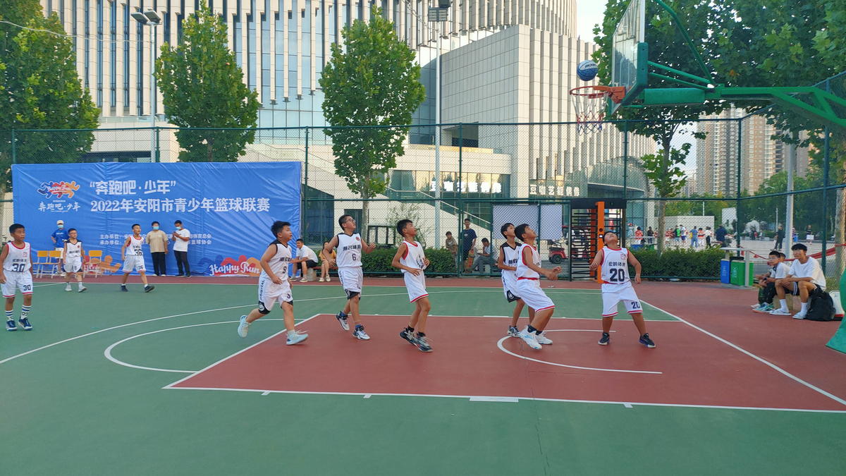 安阳市“奔跑吧·少年”青少年篮球联赛开赛