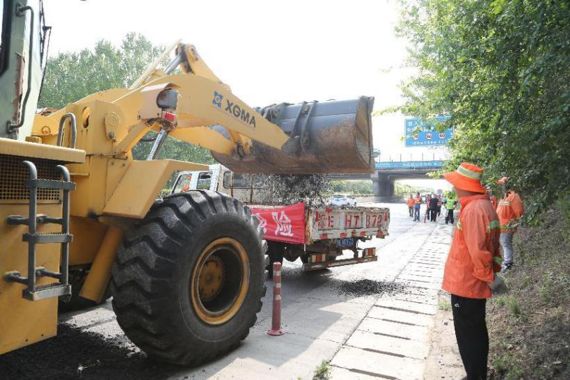 安阳公路事业发展中心：开展普通公路防汛抢通演练  提高应急保障能力